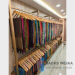 Textile and garment display racks----2