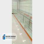 hypermarket glass display racks